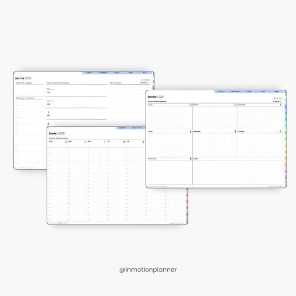 2025 Planner digital - Le Planner Coach de Vie - Horizontal - Image 9