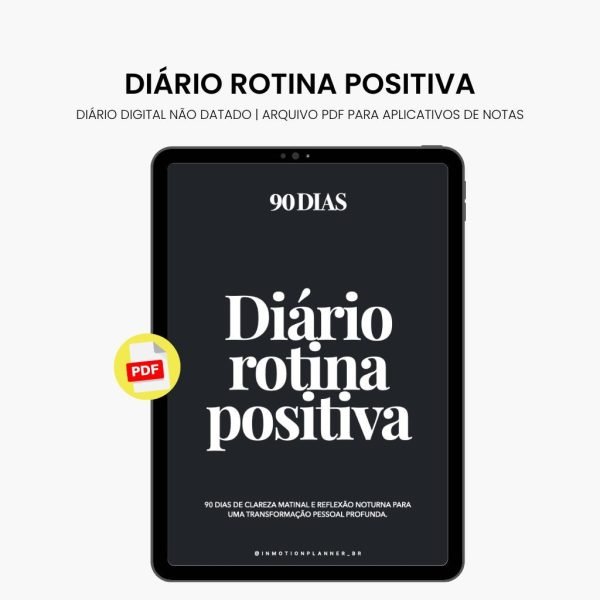 Diário Rotina Positiva - 90 dias (Portugais) - Image 9