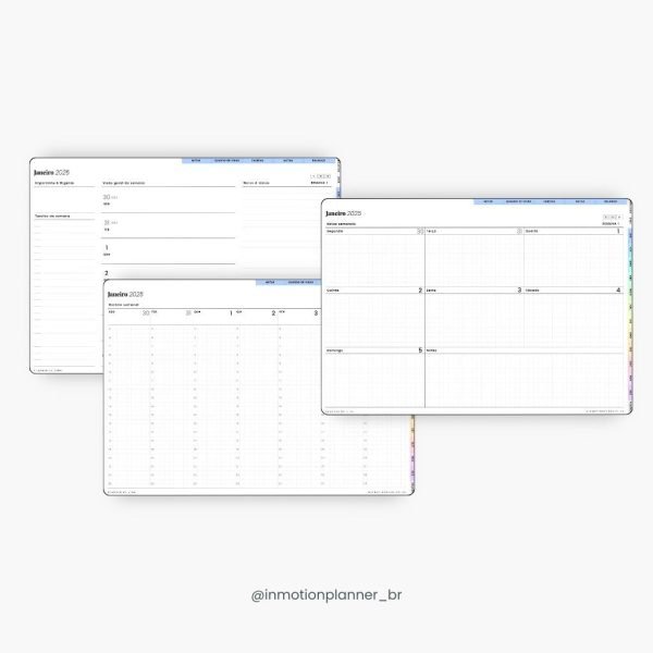 Planner Digital 2025 - Planner de Vida - Horizontal (Portugais) - Image 10