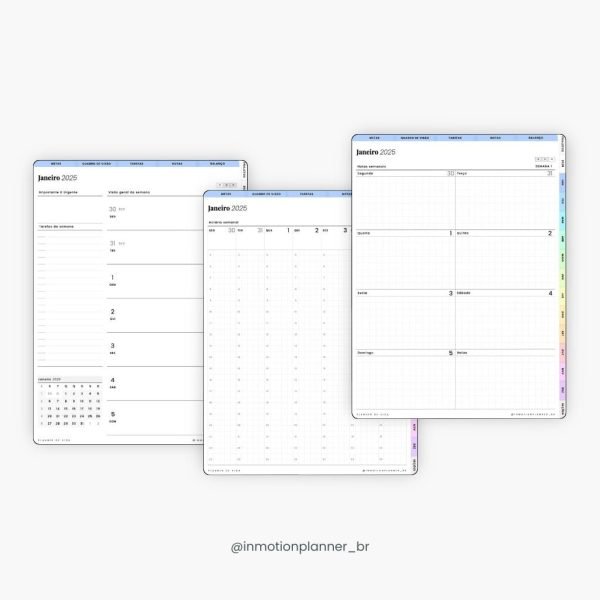 Planner Digital 2025 - Planner de Vida - Vertical (Portugais) - Image 10
