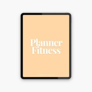 Planner Fitness Digital - Planner de Treino e Bem-Estar (Portugais)