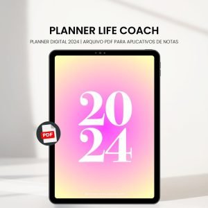 Planner Life Coach 2024 (Portugais)